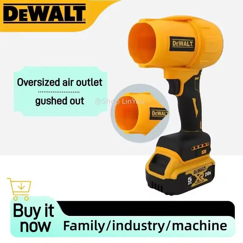 DeWalt 20V MAX Cordless Blower | High-Velocity Brushless Motor | Dust & Debris Cleaning Tool - Thumbnail 3