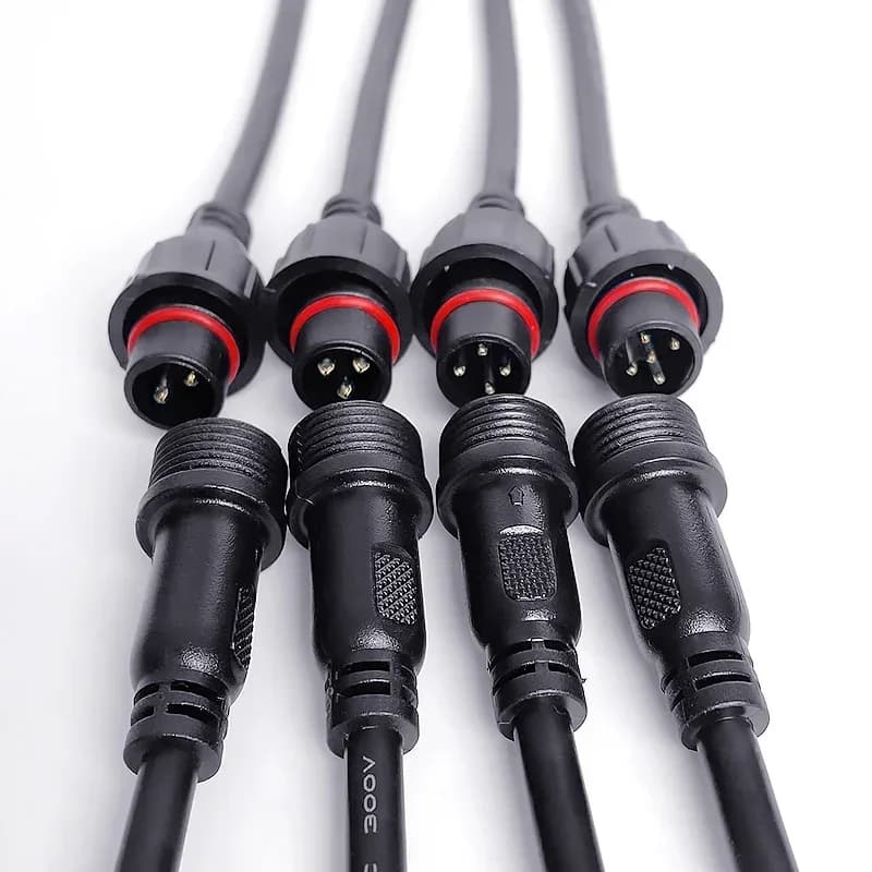 LED Strip Connector Kit | Waterproof IP68 | 2-5 Pin Male/Female | 5-20 Piece Set - Thumbnail 3
