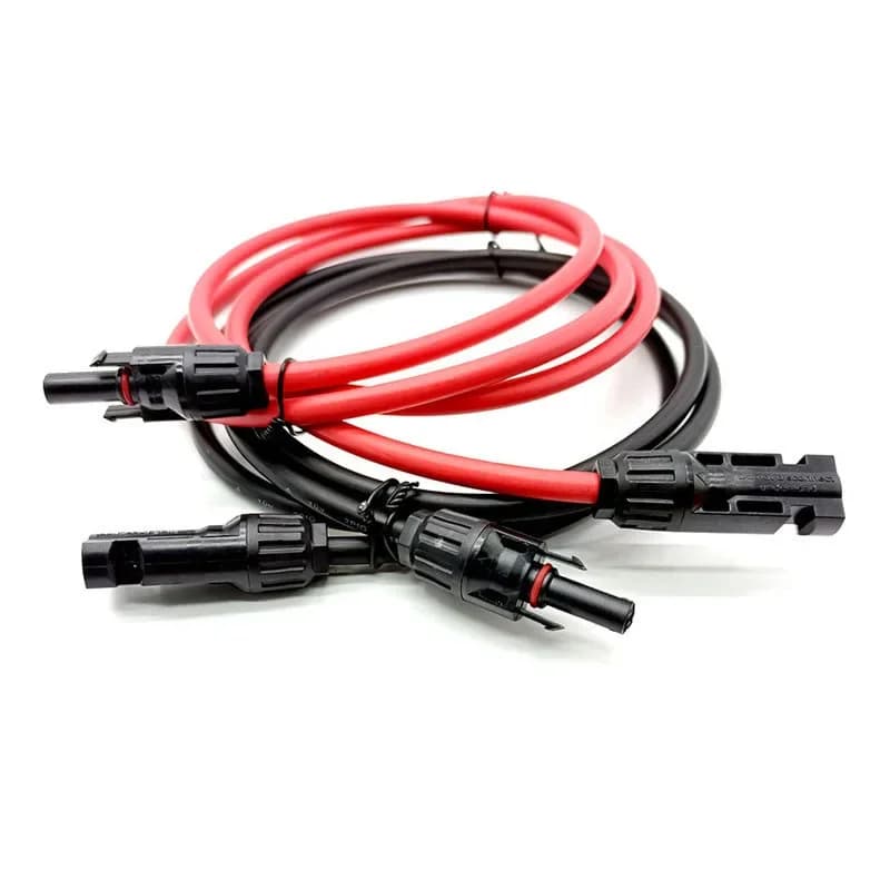Solar Panel Extension Cable Kit | 10-14 AWG Copper Wire | PV Connectors Included - Thumbnail 3