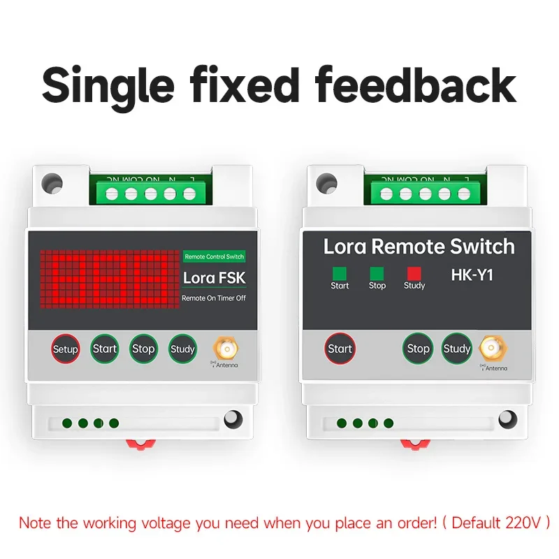 Wireless Pump Remote Switch | 433MHz Long-Range Relay | 12V-380V Universal Control - Thumbnail 6