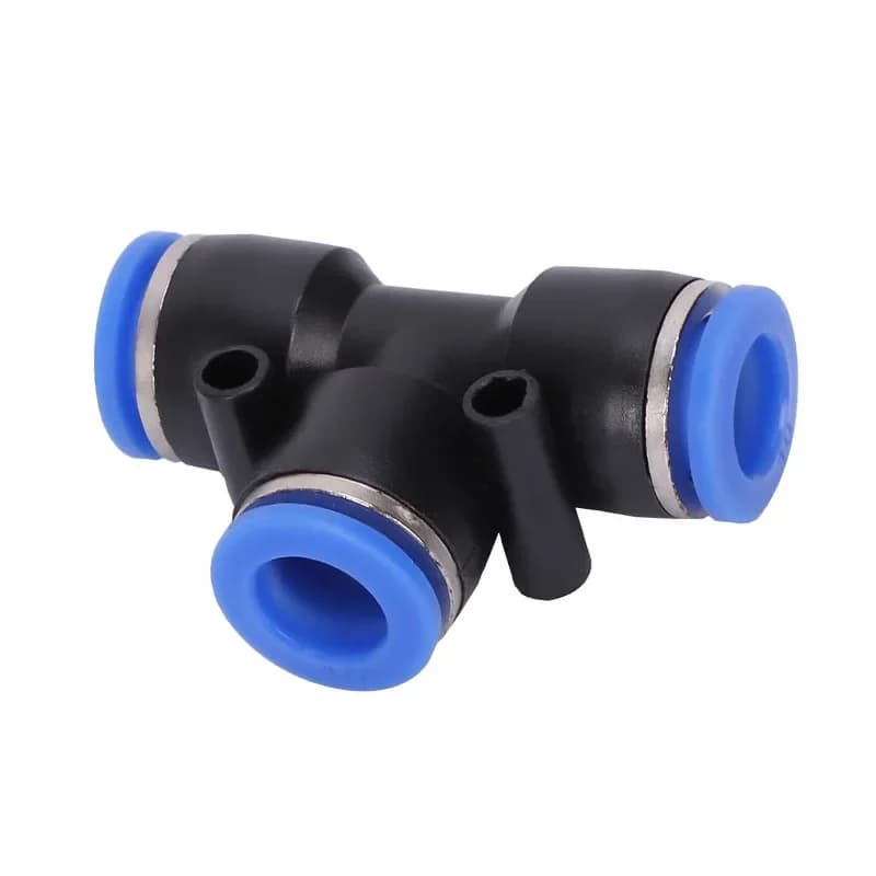 10x Pneumatic Fitting | 4-12mm Push-Fit Connector | Air Hose & Tube - Thumbnail 5