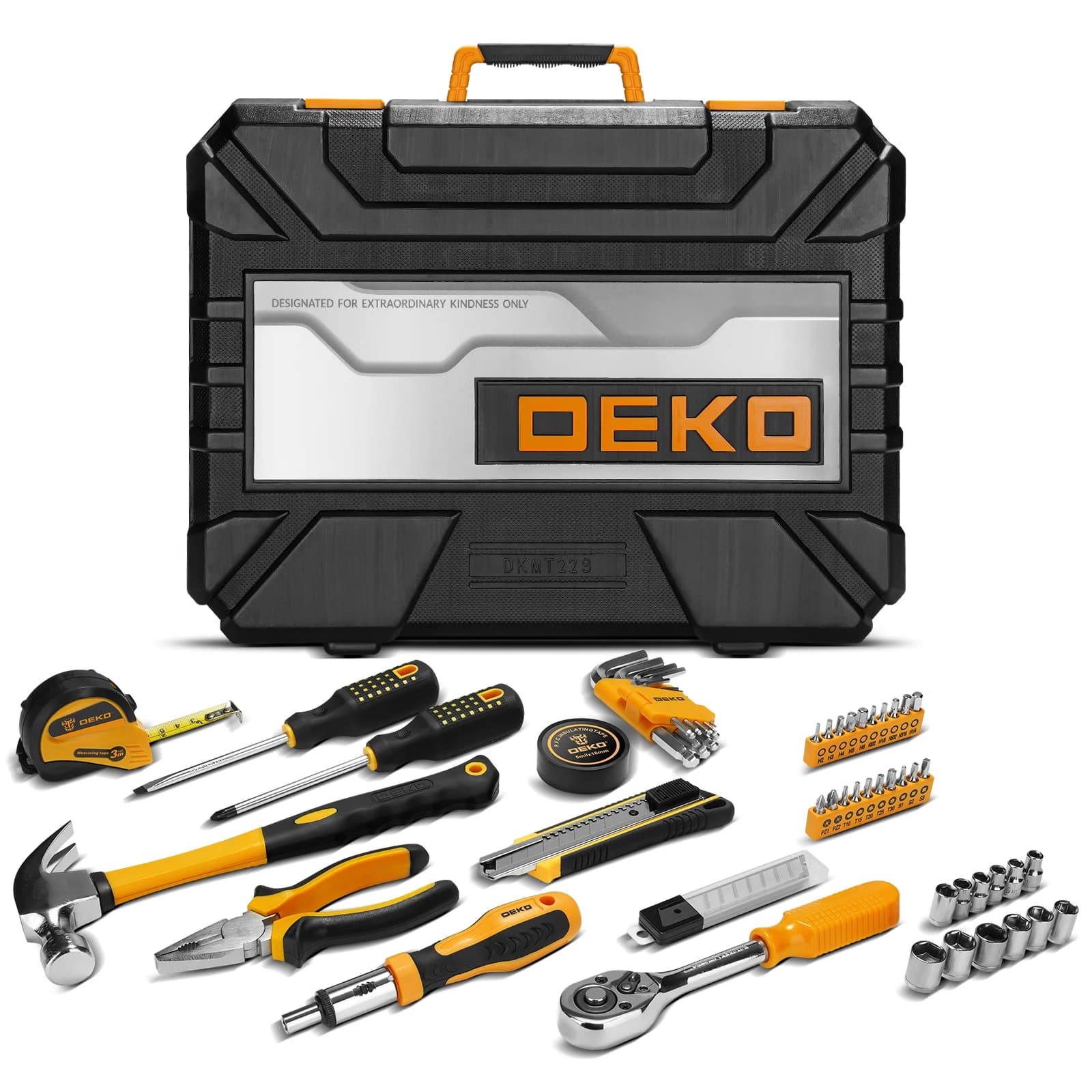 228-Piece Socket Wrench Set | Complete Auto Repair Kit with Durable Storage Case - Thumbnail 3