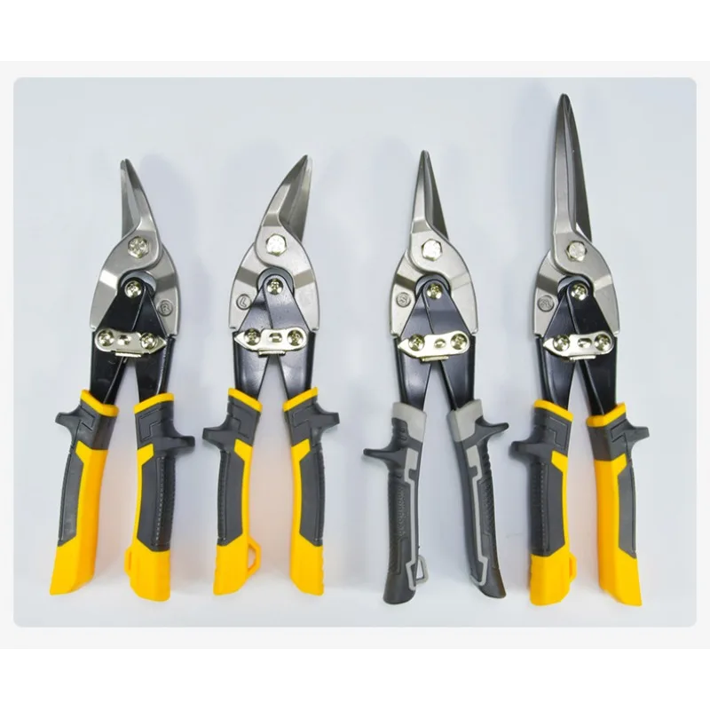 Aviation Snips | Heavy-Duty Stainless Steel Shears for Metal Cutting & HVAC - Thumbnail 7