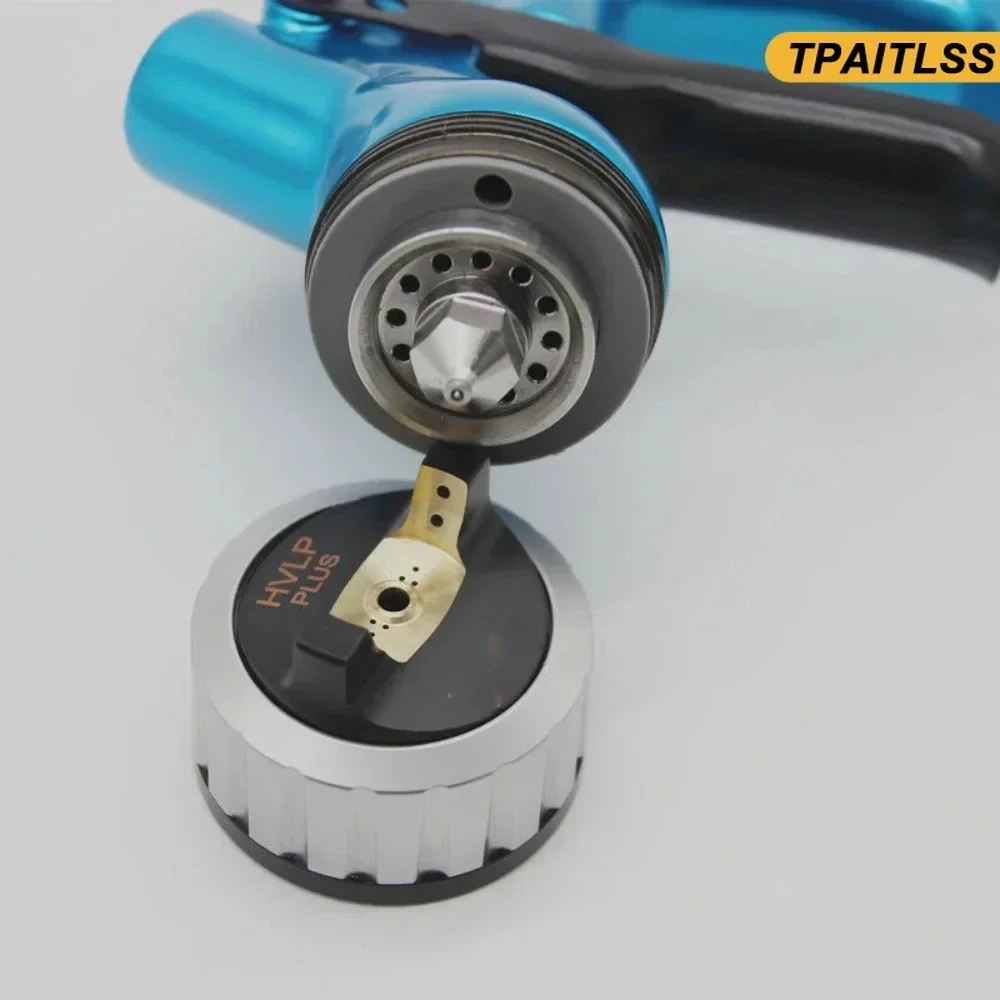 Spray Gun with 600ml Cup | 1.3mm Nozzle for High Atomization | Car Paint Tool & Automotive Refinishing - Thumbnail 6