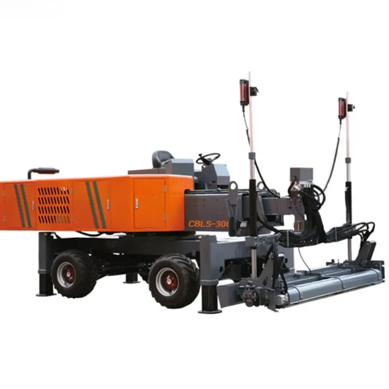 Laser Screed Machine | 360° Hydraulic Leveling | Motorized Vibration System - Thumbnail 2