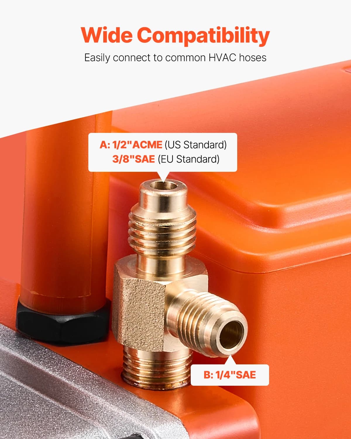 Vacuum Pump & Oil Set | 2-Stage 9CFM High Performance | R410a R134a Systems - Thumbnail 4