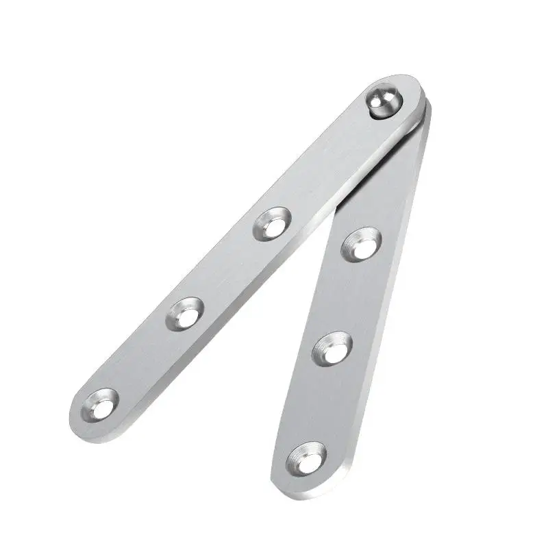 360 Degree Rotating Shaft Hinge | Stainless Steel Positioning Hinge | Concealed Cabinet Door Hardware - Thumbnail 6