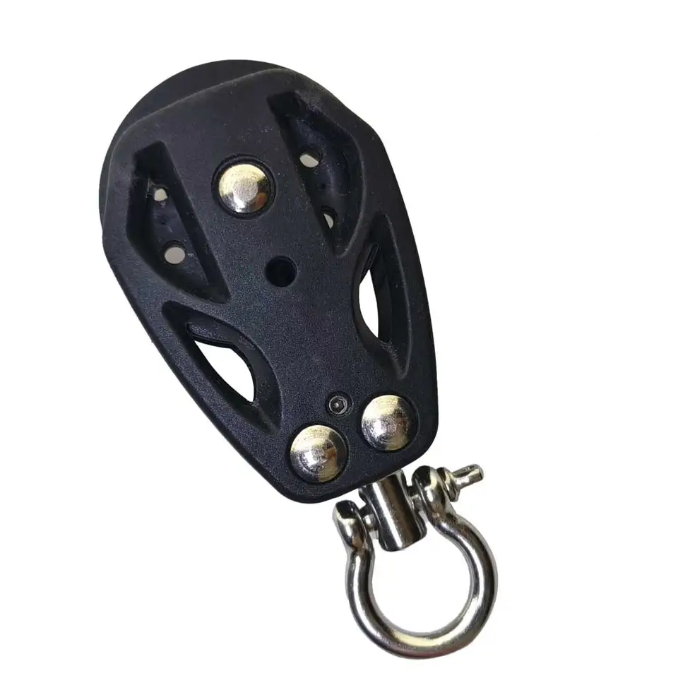 Snatch Block | High-Load Single Sheave | Sailboat Rope Runner - Thumbnail 5