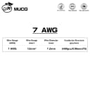 Silicone - 7 AWG