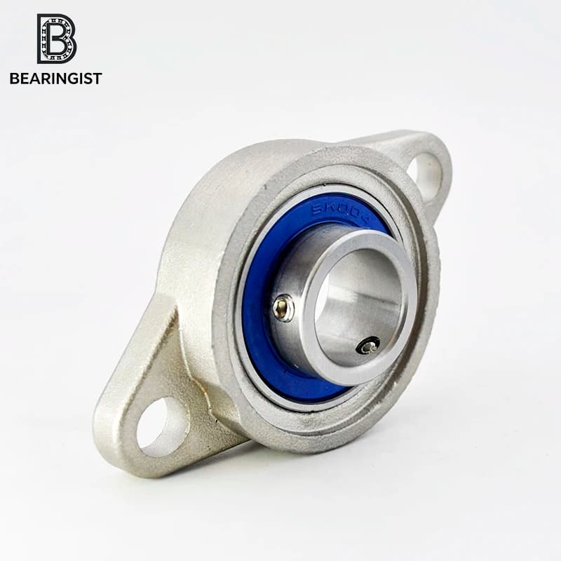 Pillow Block Bearing | 304 Stainless Steel | 10-25mm Mounted Bearings - Thumbnail 6