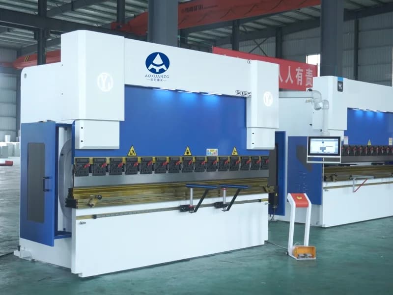 4+1 Axis Servo Press Brake | 130-Ton Bending Capacity | DA53TX CNC Control System - Thumbnail 3