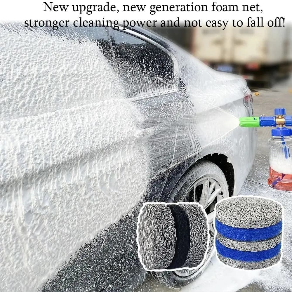 Pressure Washer Foam Maker | Mesh Filter Nozzle Tip | Richer Lather Foam Cannon Attachment - Thumbnail 4