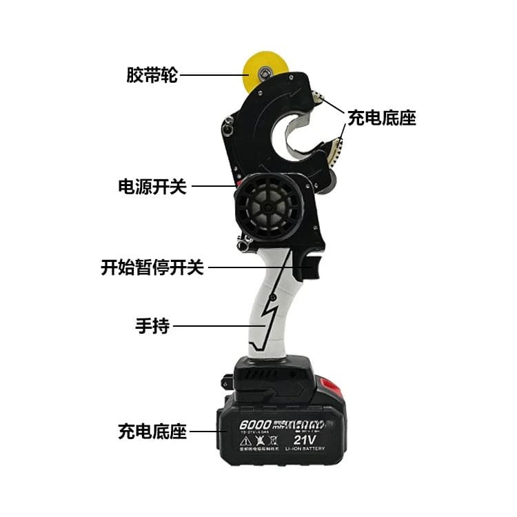 Handheld Wire Harness Wrapping Machine | Automotive & EV Cable Protection System - Thumbnail 4