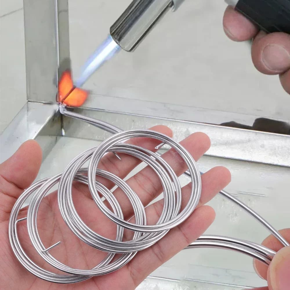 Low-Temp Solder Wire | 20-Gauge Aluminum Alloy for Easy DIY Welding & Repair - Thumbnail 4