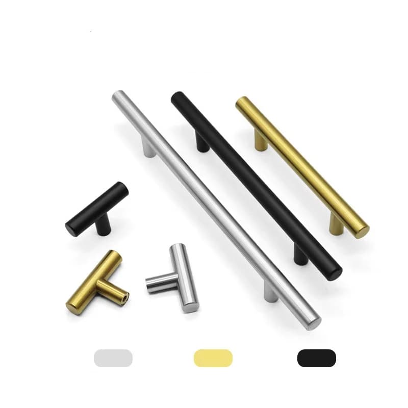 Cabinet Handles | Brushed Stainless Steel Pulls | Drawer & Door Hardware - Thumbnail 5