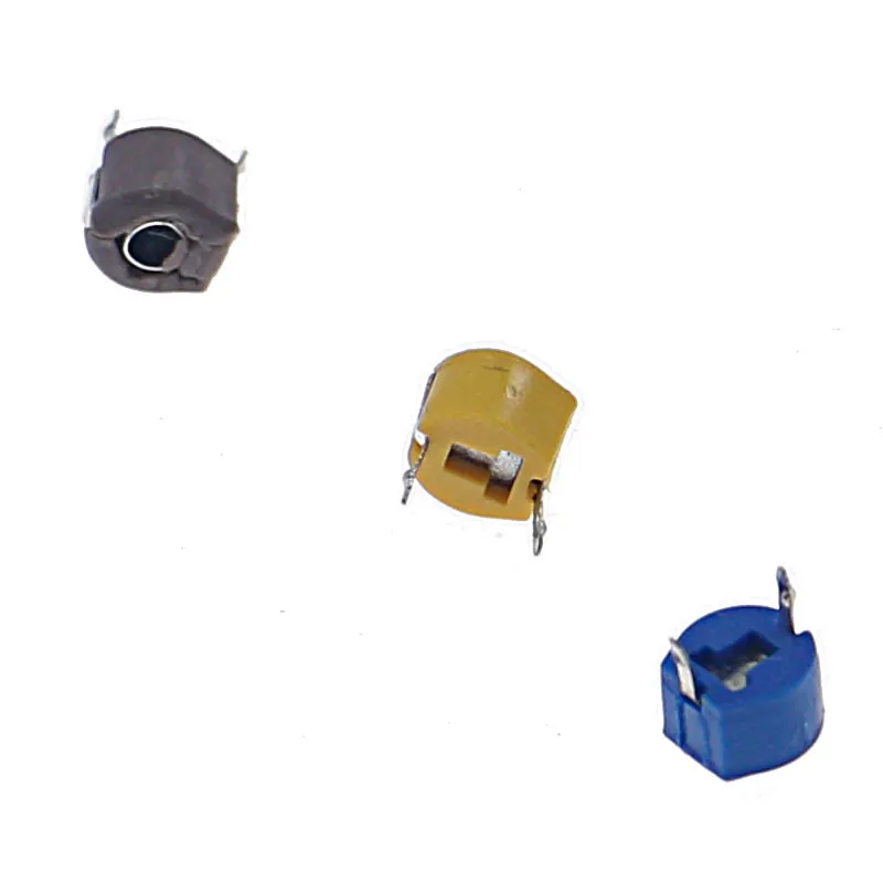 Variable Capacitor Kit | 80-Piece Mixed Assortment | 6mm Trimmer Capacitors 5-120pF - Thumbnail 5