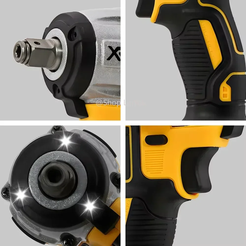 DeWalt DCF880 Compact Impact Wrench | 20V MAX Power | 205 Nm Torque for Professional Fastening - Thumbnail 4