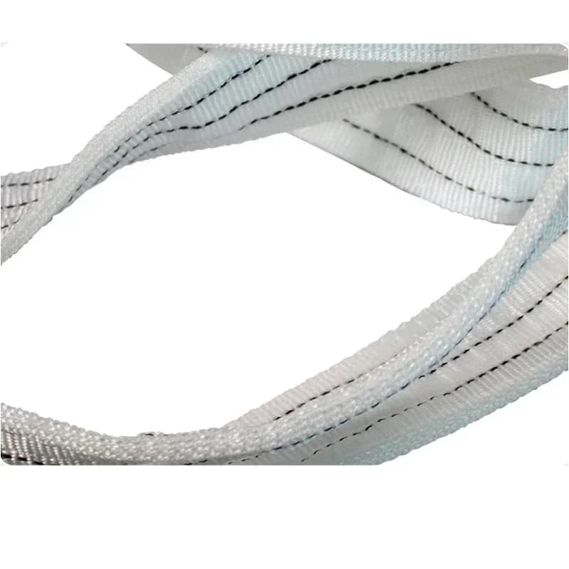 Heavy-Duty Polyester Lifting Sling | 1-2 Ton Capacity | Industrial-Grade Flat Hoist Belt - Thumbnail 4