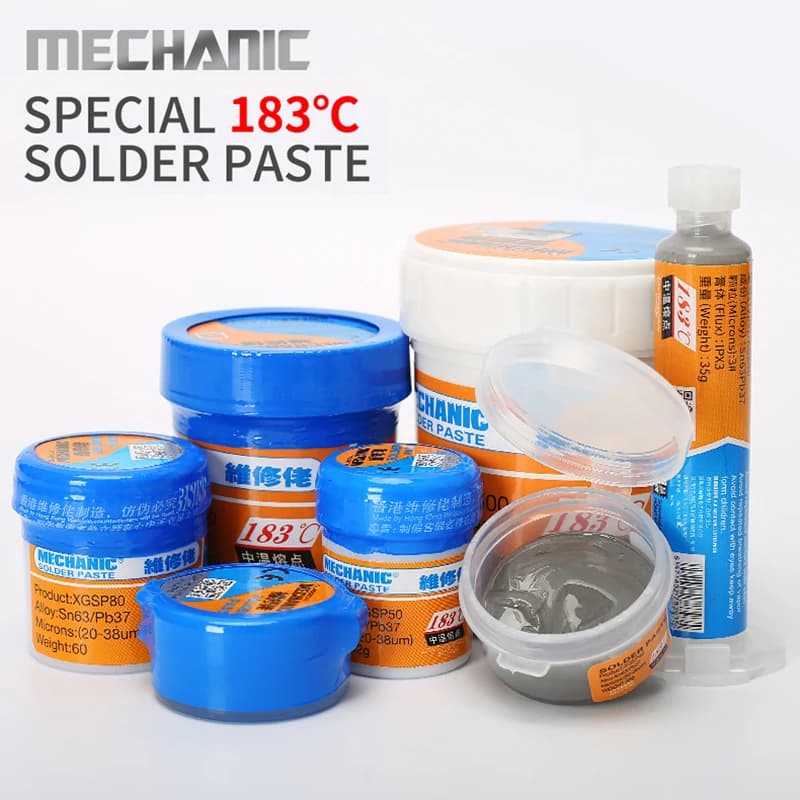 Solder Paste for BGA & SMD Repair | Sn63/Pb37 Alloy | 183°C Melting Point - Thumbnail 4