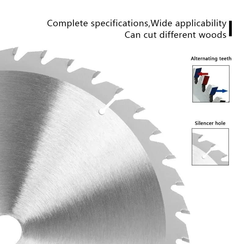 150mm Circular Saw Blade | 16T/24T/30T Multi-Tooth | Universal Hard & Soft Wood Cutting - Thumbnail 4