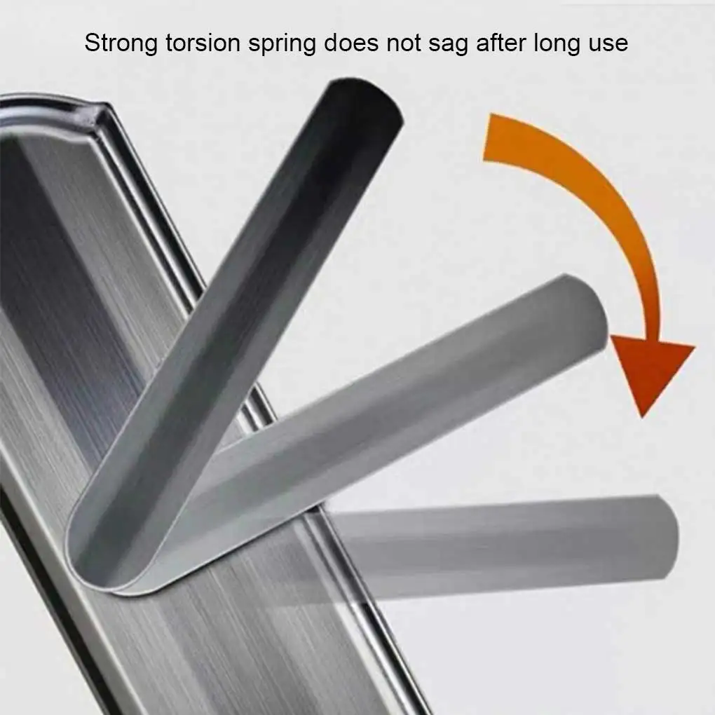 Door Handle Entry Lever | Stainless Steel Lock Panel | 1 Pair for Entry Door - Thumbnail 5