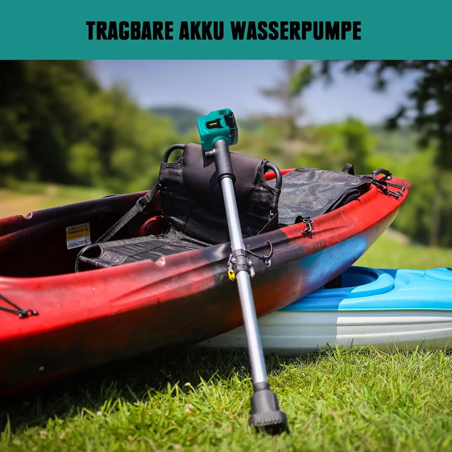 Makita 18V Cordless Submersible Pump | Brushless Deep Well Pump | Pool Garden Pond Water Transfer Tool Only - Thumbnail 6
