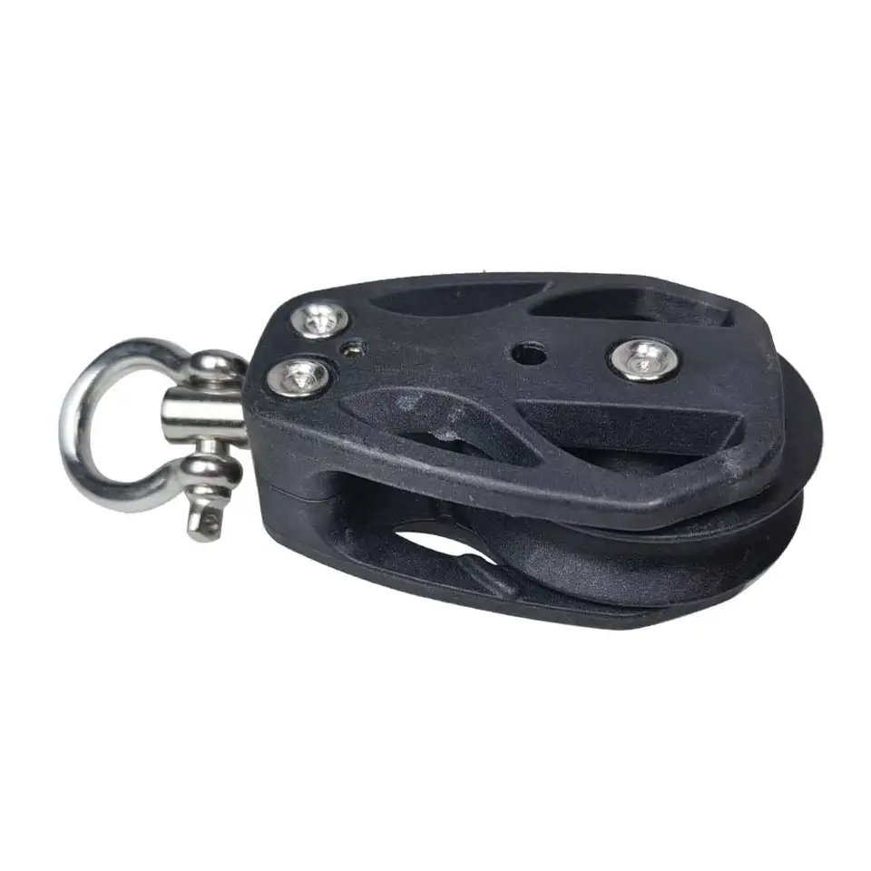 Snatch Block | High-Load Single Sheave | Sailboat Rope Runner - Thumbnail 4