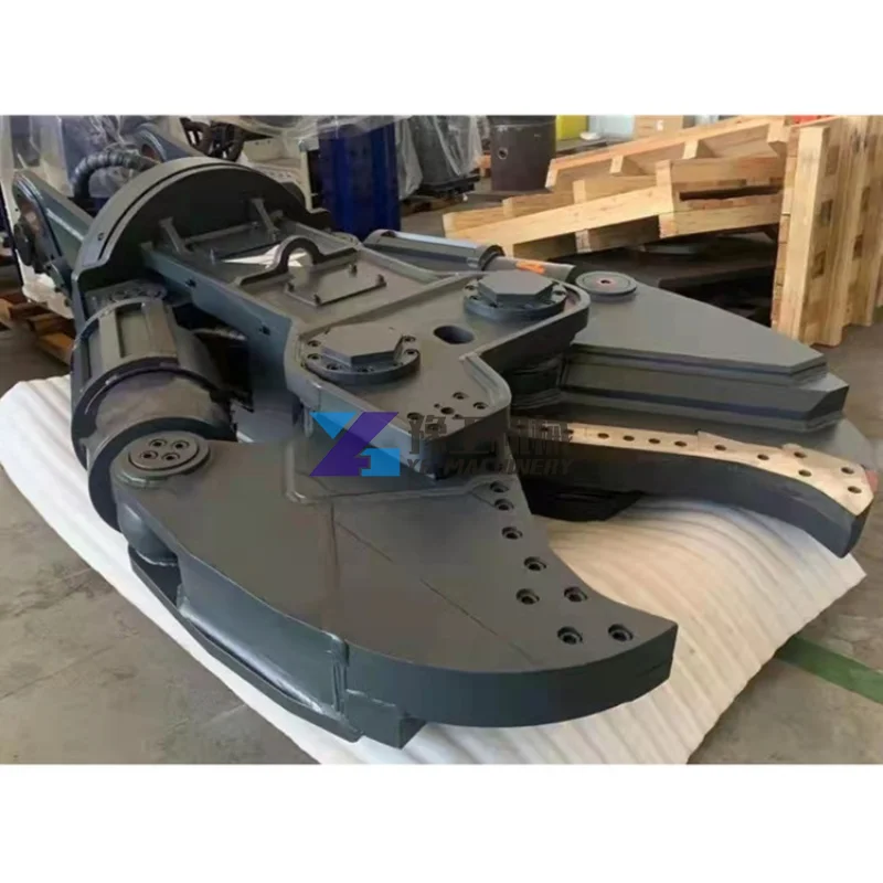 Hydraulic Scrap Shear Attachment | Excavator-Mounted Metal Cutting Tool - Thumbnail 2