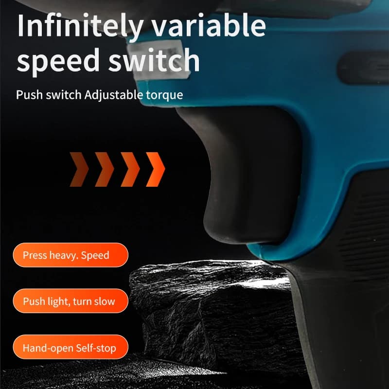 Makita DTW700 18V Brushless Impact Wrench | High-Torque Cordless Power Tool for Professionals - Thumbnail 2
