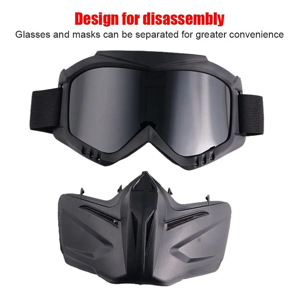 Full-Face Safety Goggles | Anti-Fog, Windproof & Sand-Proof Protection | Welding & Work Mask - Thumbnail 2