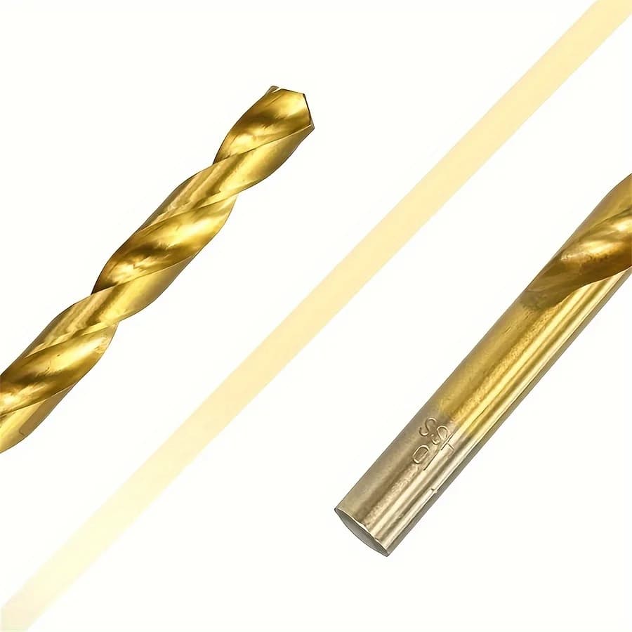 Titanium Drill Bit Set | 135° Split Point | 99-Piece High-Speed Steel Kit - Thumbnail 5