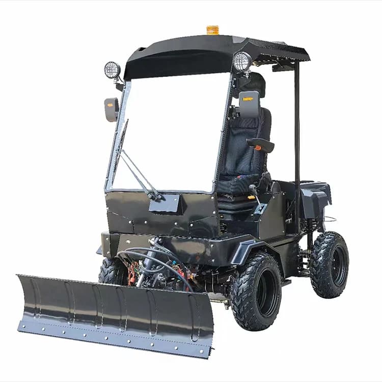 Ride-On Snow Blower | Enclosed Cab Heater | Heavy-Duty Driveway Clearing - Thumbnail 6