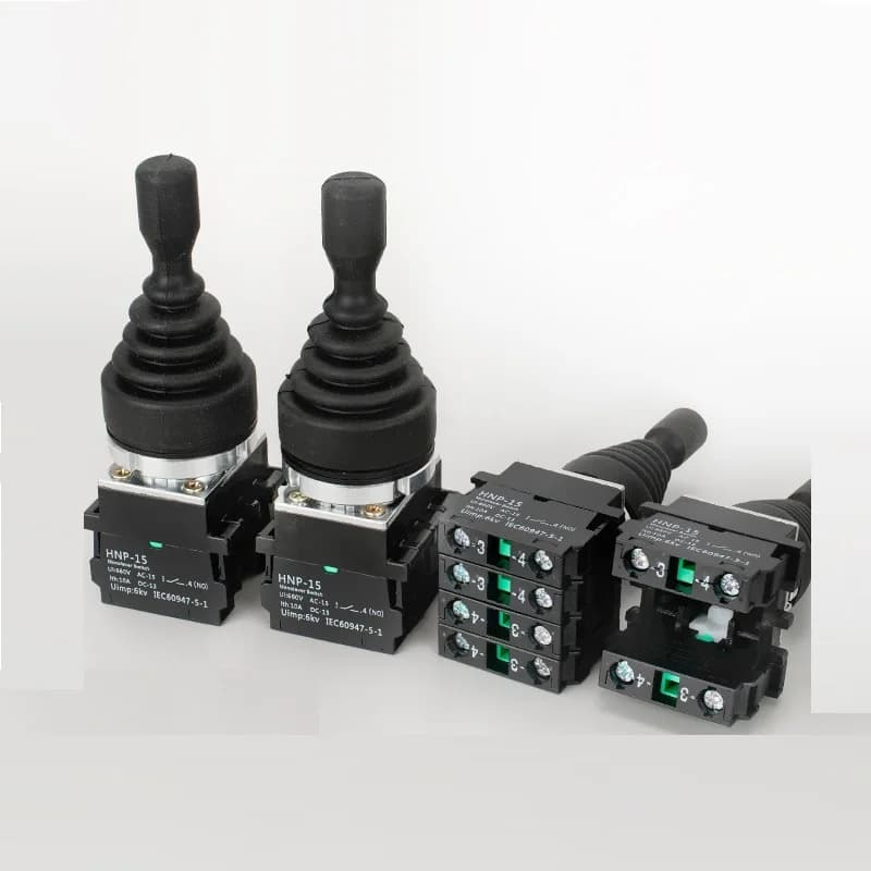 4-Way Toggle Switch | 22mm & 30mm Industrial Rocker | Momentary & Latching HNP-X201 - Thumbnail 3