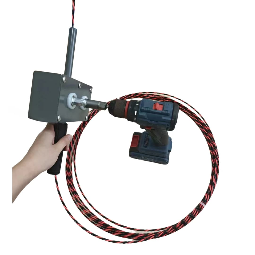 Electric Cable Pulling Machine | Automatic Wire Threader for Industrial & DIY - Thumbnail 5