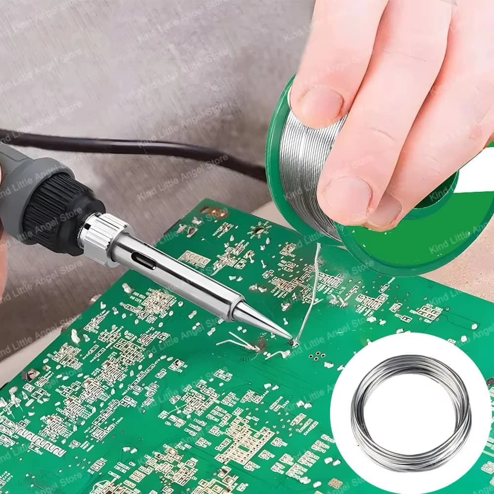 Rosin-Core Solder Wire | 20g Lead-Free SN99.3Cu0.7 Alloy | Precision Electronics & Metalwork - Thumbnail 6