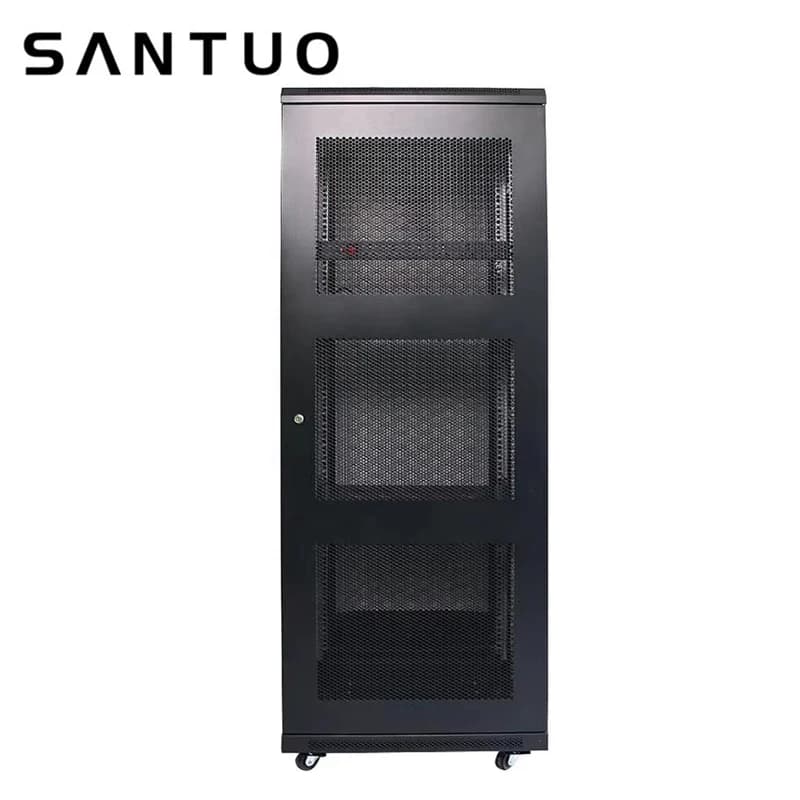42U Server Rack Cabinet | Heavy-Duty SPCC Steel | Smart Network Data Rack System - Thumbnail 5