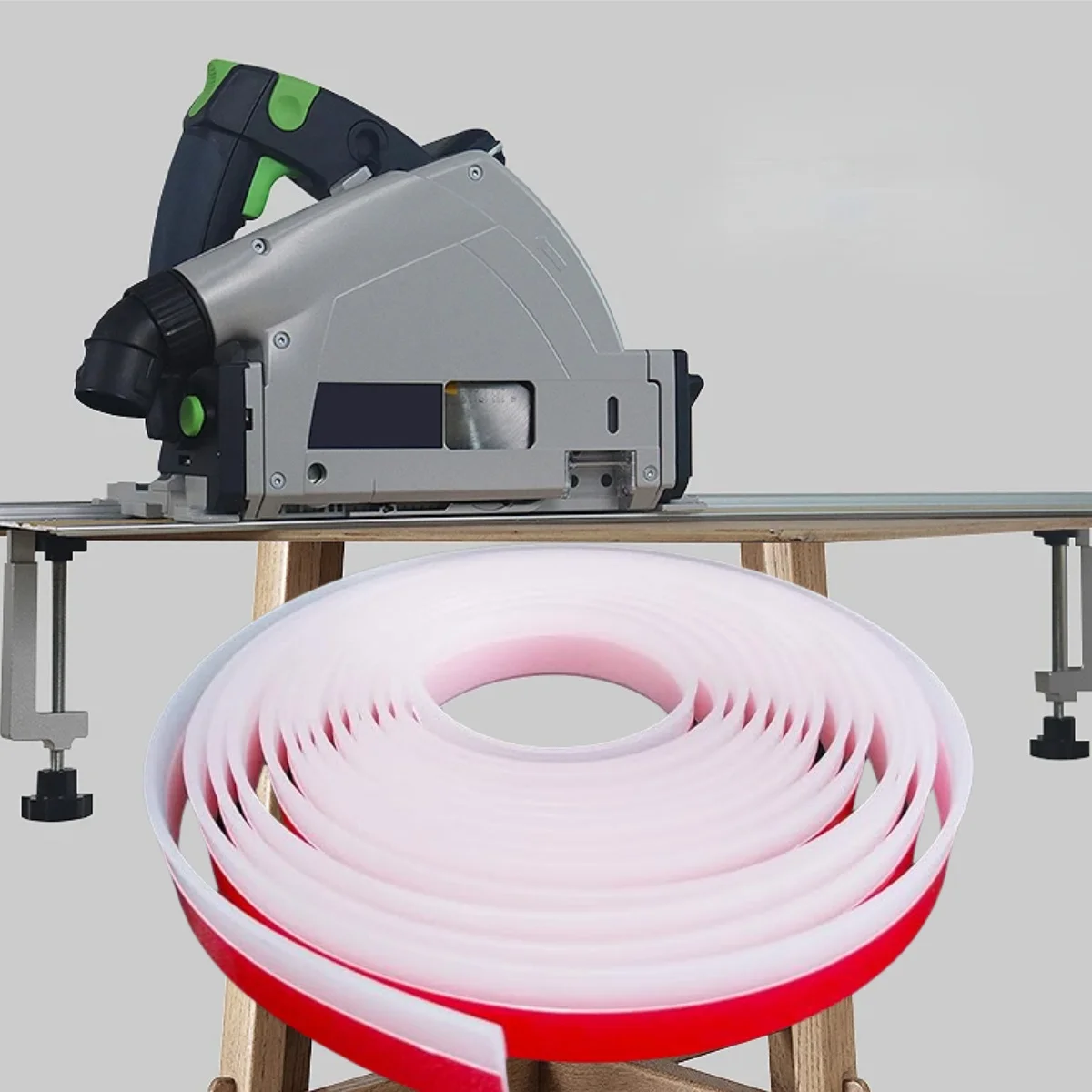 Track Saw Replacement Strip | Self-Adhesive Anti-Splinter Guard | Compatible Edge Protector - Thumbnail 6