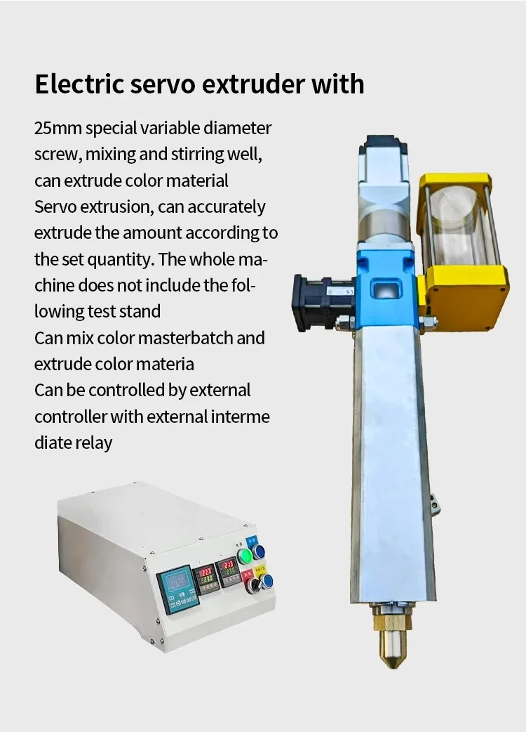 Desktop Filament Extruder | 4kg/h Output | 1200W Servo Motor | ABS & PP Compatible - Thumbnail 5