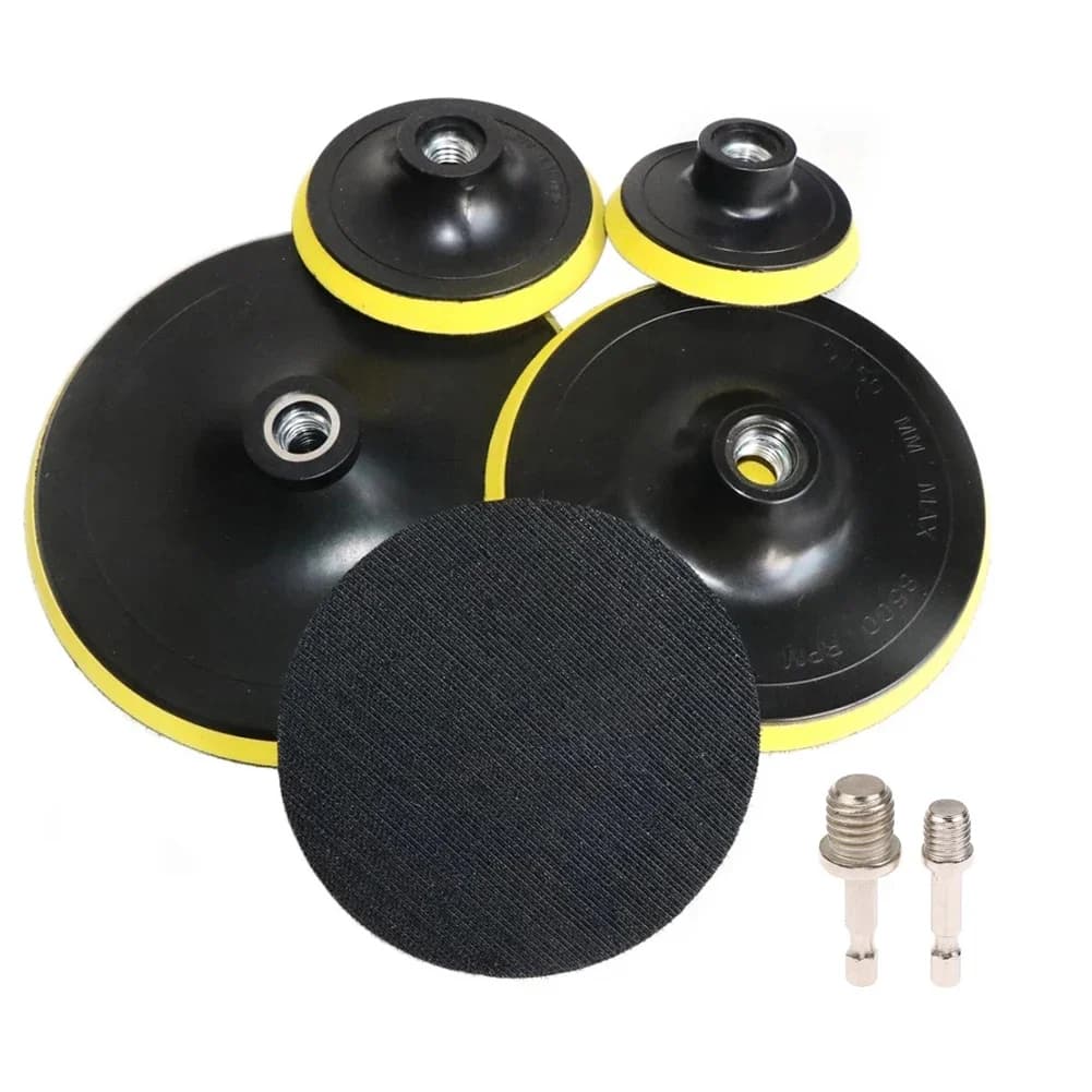 Sanding Disc Kit | M10/M14 Interface | 3-7 Inch Angle Grinder & Sander Pads for Polishing - Thumbnail 7