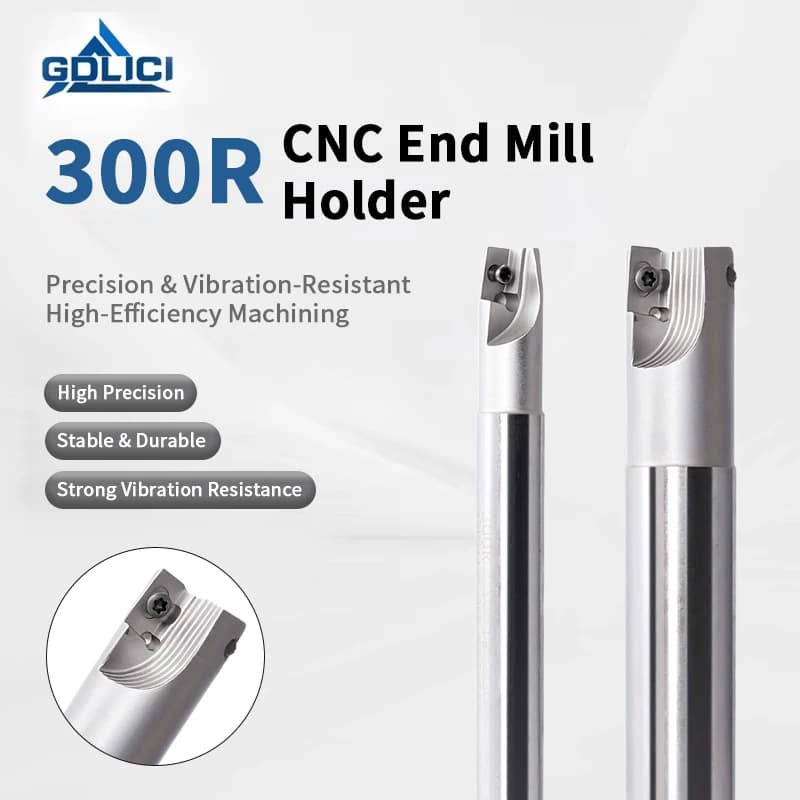 CNC Milling Tool Holder | 300R 1135R0.8 Right Angle Bar | Heavy-Duty Seismic & Open Coarse Design - Thumbnail 2