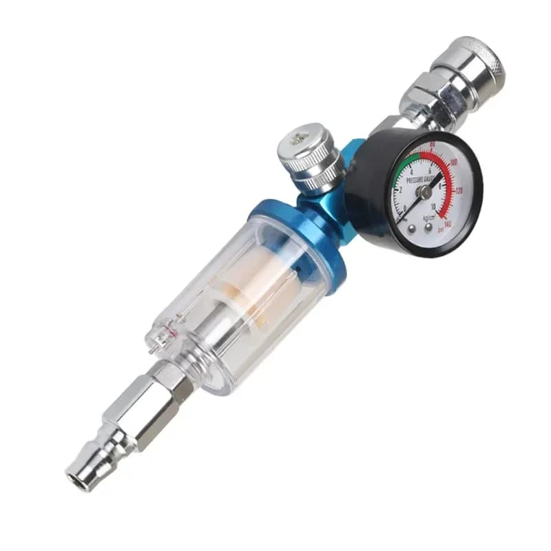 Air Compressor Filter | 1/4 NPT Moisture & Oil Separator | Spray Gun Protection Kit - Thumbnail 6
