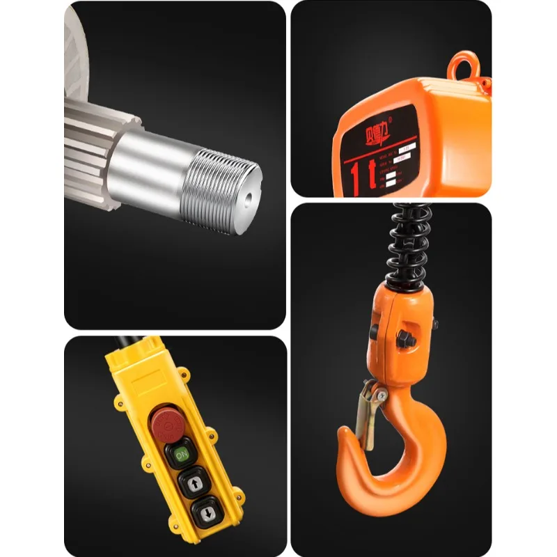Industrial-Grade 380V Explosion-Proof Electric Chain Hoist | Remote-Controlled Crane System - Thumbnail 5