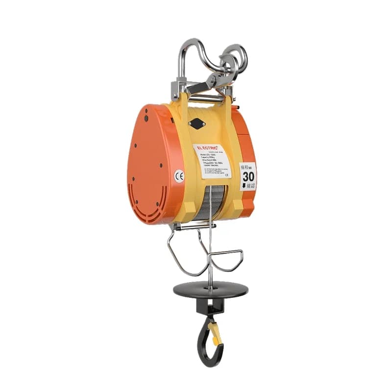 Electric Hoist | 300kg Lifting Capacity | Portable & High-Efficiency Winch - Thumbnail 2