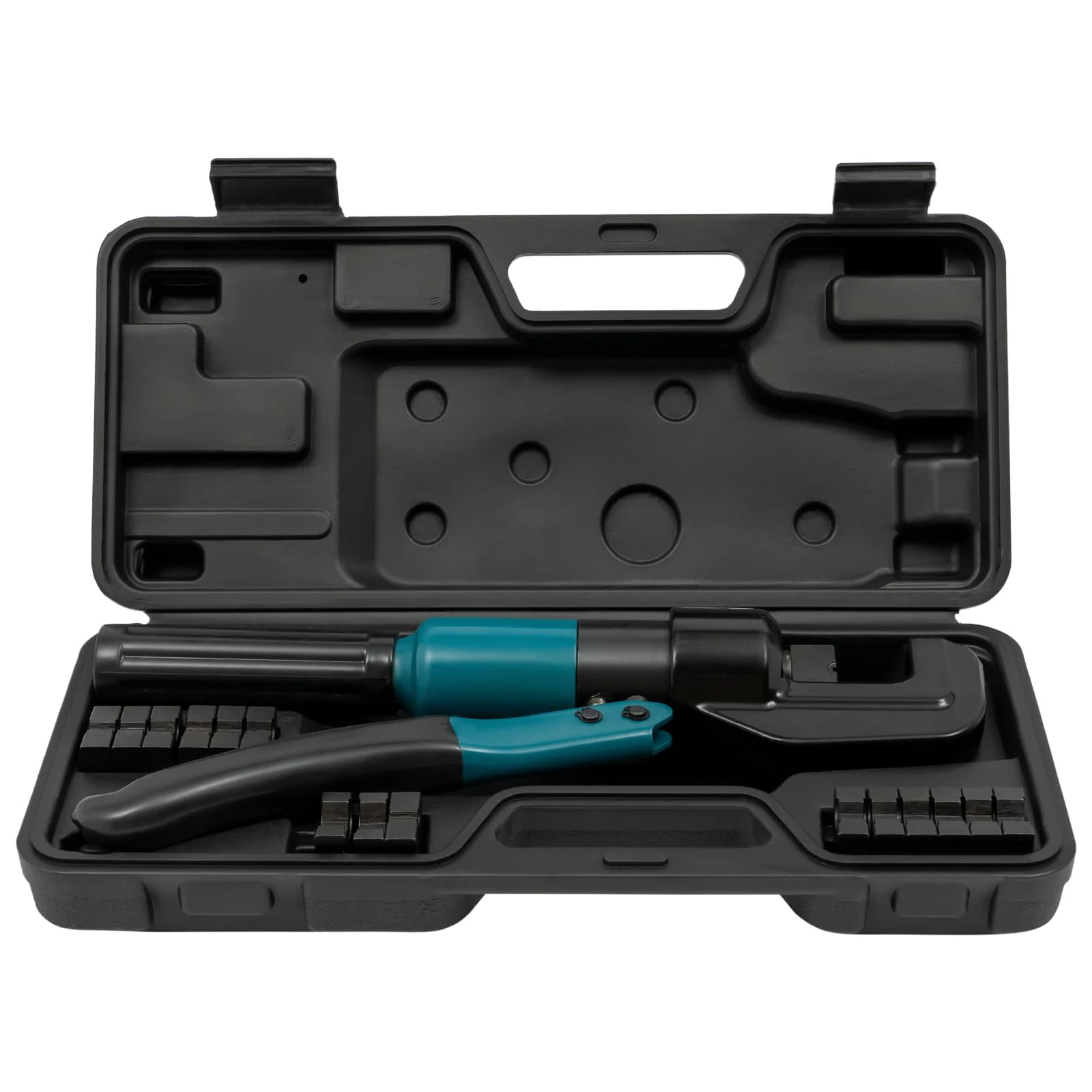 8-Ton Hydraulic Crimping Tool | 4-70mm² Wire Range | Heavy-Duty Copper & Aluminum Terminal Kit - Thumbnail 6