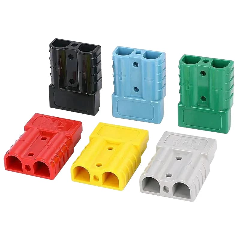 Heavy-Duty Anderson Connectors | High-Current 50A-350A Plugs | Silver-Plated Copper Contacts - Thumbnail 3