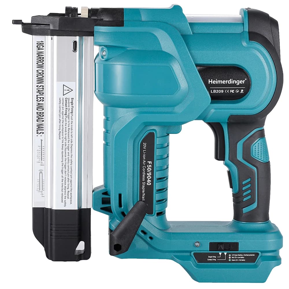 18GA Cordless Nail Gun & Stapler | 2-in-1 Tool | Compatible with Makita Battery - Thumbnail 6