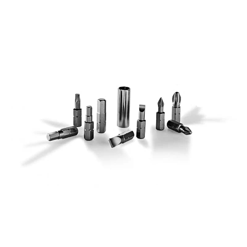 Festool Multi Tool MT-FT1, a stainless steel combination tool with pliers, screwdrivers, and drill bits in a compact folding design.
