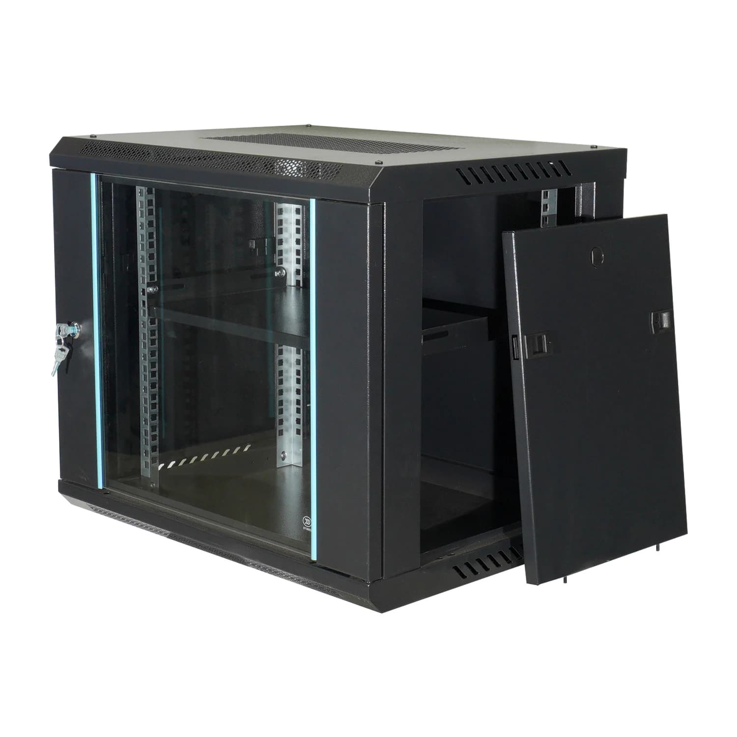 6U Wall-Mount Server Rack | Network & Data Center Cabinet | Secure IT Infrastructure - Thumbnail 4