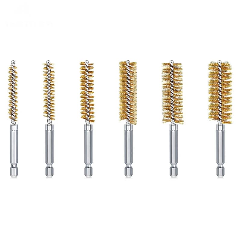 Drill Brush Kit | Heavy-Duty Stainless Steel Wire | Power Tool Cleaning Attachments - Thumbnail 3