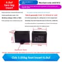 Two-Pin Insert 6.0UF